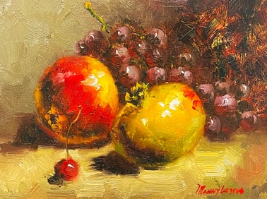 CONTEMPORARY IMPRESSIONIST STILL LIFE PAINTING