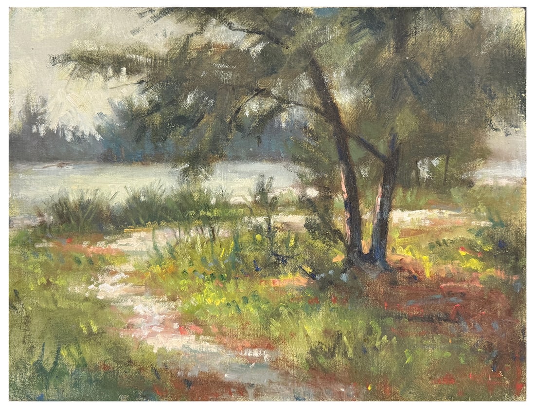 ROY NICHOLS FLORIDA LANDSCAPE PAINTING (1 of 2)