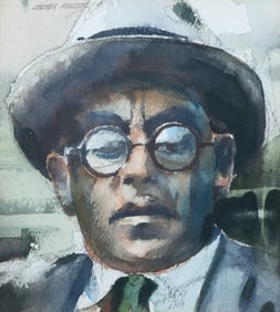 STAN MILLER PORTRAIT PAINTING