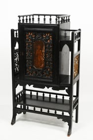 EBONIZED AESTHETIC MOVEMENT CABINET