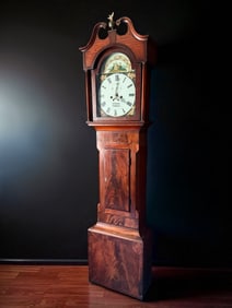 D. HARRIS PEMBROKE MASSACHUSETTS GRANDFATHER CLOCK