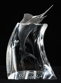 JAMES HOUSTON FOR STEUBEN LEAPING MARLIN