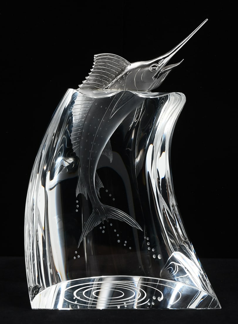 JAMES HOUSTON FOR STEUBEN LEAPING MARLIN