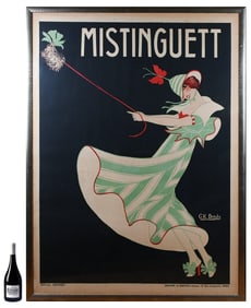 VINTAGE MISTINGUETT POSTER BY G.K. BENDA