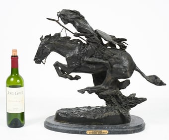 AFTER REMINGTON CHEYENNE BRONZE