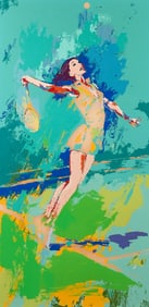 LEROY NEIMAN TENNIS SERIGRAPH “SWEET SERVE”