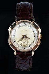 1940'S LECOULTRE 14K GOLD WRISTWATCH