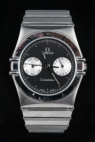 OMEGA CONSTELLATION DAY/DATE WRISTWATCH
