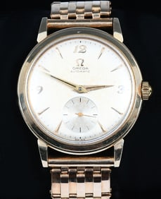 OMEGA AUTOMATIC 14K SUPERIOR WRISTWATCH