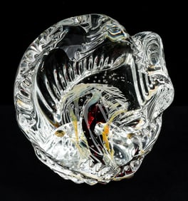ROLLIN KARG ART GLASS SCULPTURE