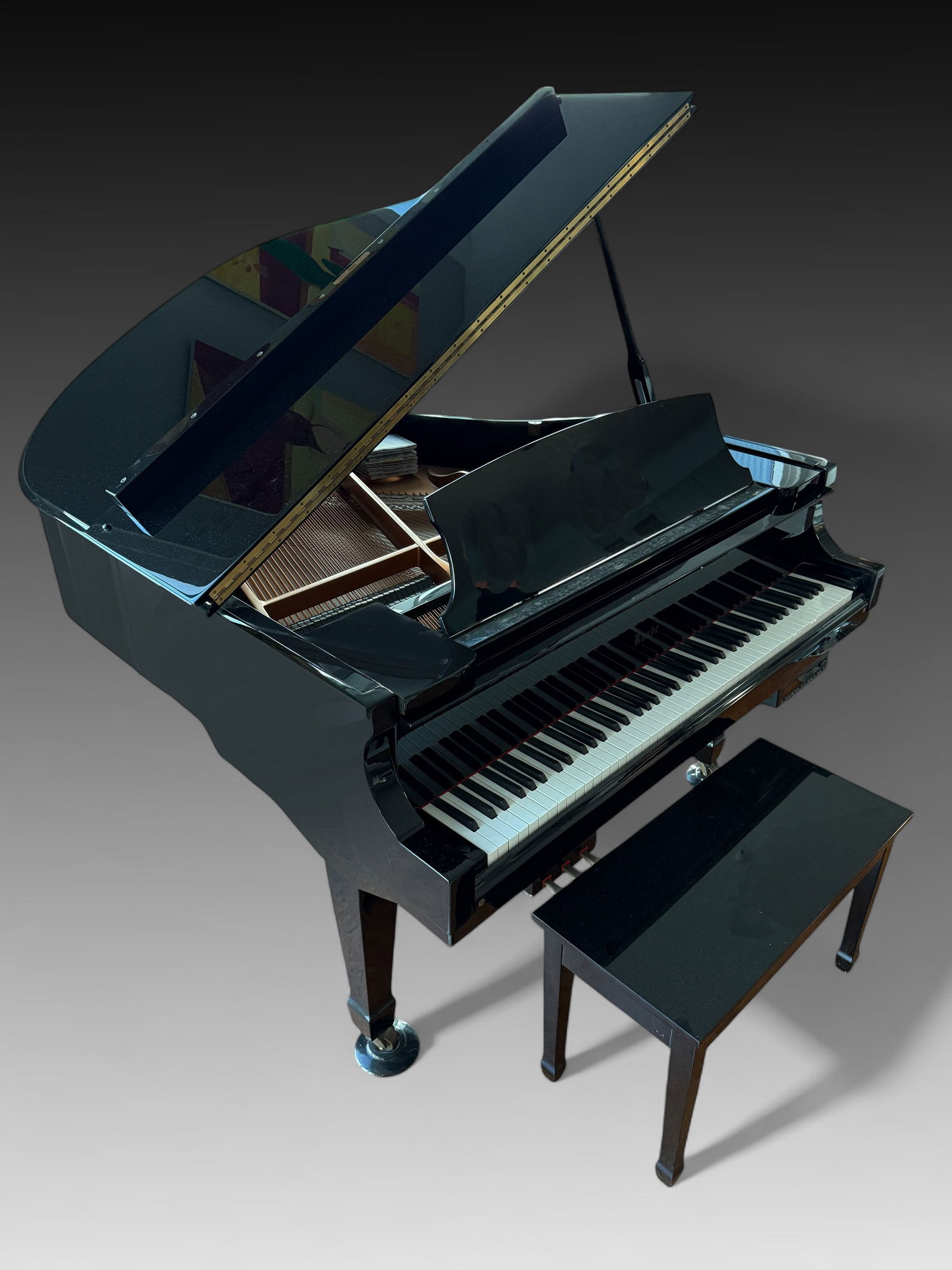 KNABE KN-520 BABY GRAND PLAYER PIANO (1 of 11)