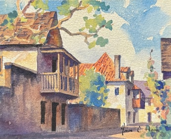 JOHN CUTHBERT HARE ST. AUGUSTINE PAINTING