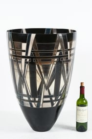 LARGE CONTEMPORARY GERHOLD STUDIOS FLOOR VASE