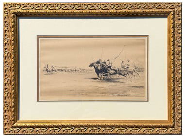 KERR EBY POLO MATCH ETCHING