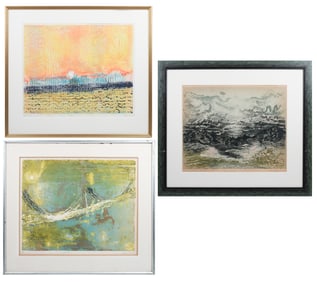 3PC. LAWRENCE HEYMAN MCM ETCHING LOT