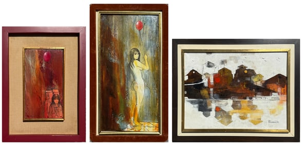 3PC. FERNANDO MONROY PAINTING LOT