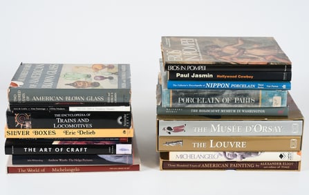18 PC. ART & REFERENCE BOOK COLLECTION