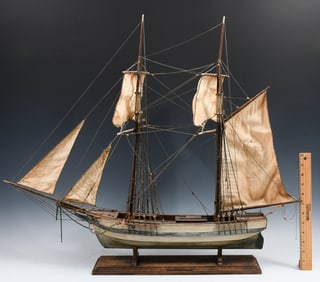 SCHOONER STYLE SHIP MODEL