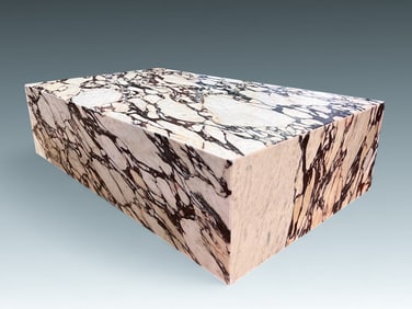 MARBLE SLAB COFFEE TABLE