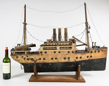 STEAM SHIP TANKER MODEL