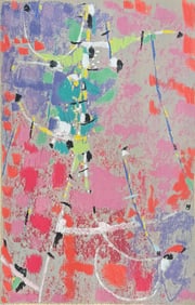 MAX ACKERMANN MCM ABSTRACT LITHOGRAPH