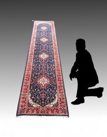ESTATE PERSIAN KARAJEH DESIGN RUNNER 140” x 29”