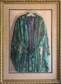 JIM DINE GREEN ROBE LITHOGRAPH