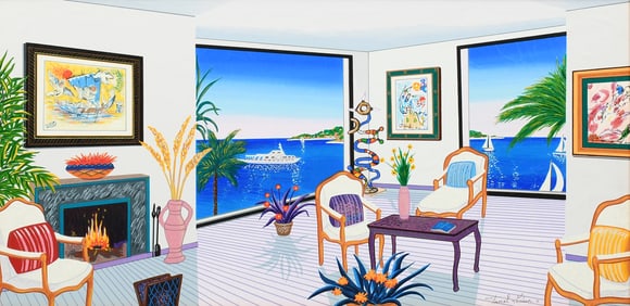 FANCH LEDAN EMBELLISHED SERIGRAPH