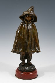 BEETZ-CHARPENTIER RED RIDING HOOD BRONZE
