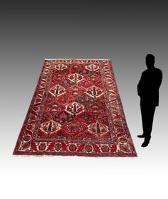 HANDMADE PERSIAN BAKHTIARI DESIGN ORIENTAL CARPET