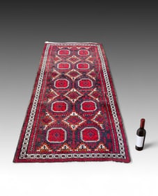 ESTATE CARPET HAND-KNOTTED PERSIAN TURKOMAN