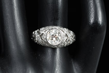 PLATINUM EDWARDIAN 1.68 CTW RING