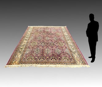 ESTATE PERSIAN TABRIZ DESIGN CARPET 105" x 90"