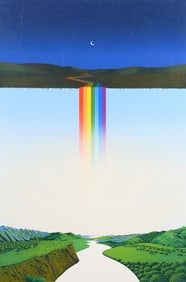 ANTONIO PETICOV “NIGHT FALL” LITHOGRAPH