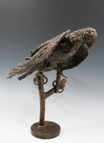 AMIR BRUTALIST BIRD SCULPTURE