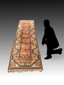 ESTATE ORIENTAL CARPET RUNNER ANATOLIAN/CAUCASIAN