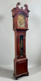 SOLOMON PARKE PHILADELPHIA TALL CASE CLOCK