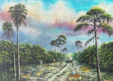 R.L. LEWIS "NEBBIN'S GROVE" FLORIDA HIGHWAYMEN PAI