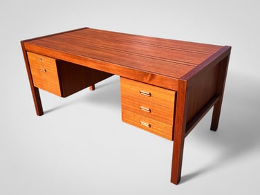 DANISH MCM DANFLEX SYSTEMS ROSEWOOD DESK