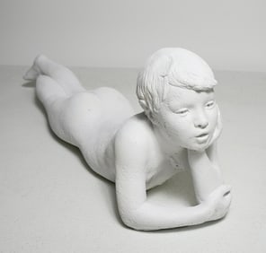 CONCRETE BOY SCULPTURE