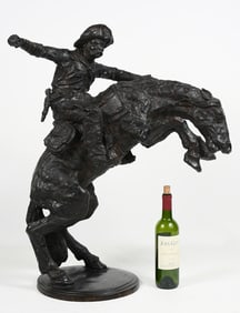 BRONCO BUSTER BRONZE AFTER REMINGTON