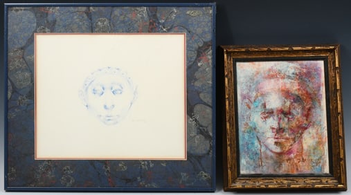 2PC. DAVID ANDERSON PAINTING LOT