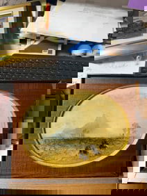 19TH C. ILLEGIBLY SIGNED PAINTING MONTE SORACTE