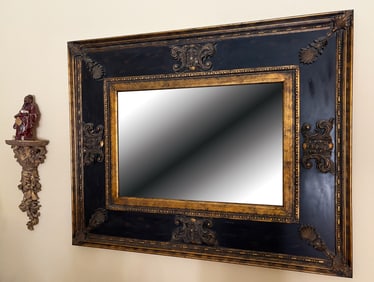 LARGE DECORATIVE WALL MIRROR