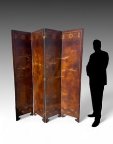 4 PANEL ORIENTAL SCREEN