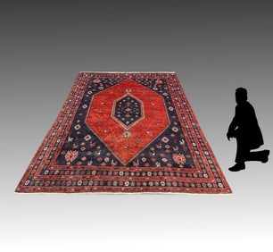 PERSIAN SHIRAZ QASHQAI DESIGN ORIENTAL CARPET