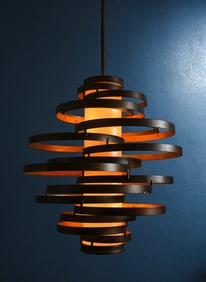 LARGE CORBETT LIGHTING VERTIGO PENDANT CHANDELIER