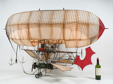 SANTOS-DUMONT STEAM PUNK STYLE FLYING MACHINE