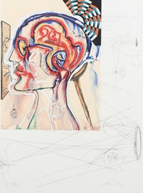 SALVADOR DALI "SPECTACLES WITH HOLOGRAMS" LITHOGRAPH