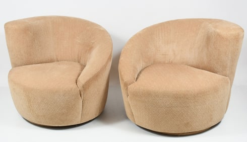 PR. NAUTILUS CHAIRS BY VLADIMIR KAGAN FOR PREVIEW